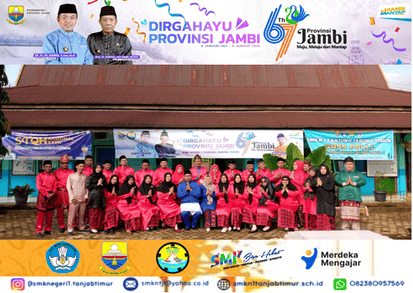 SMK Negeri 1 Tanjung Jabung Timur Menyongsong Provinsi Jambi Maju, Melaju, dan MANTAP